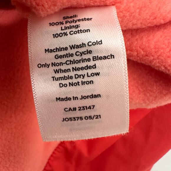 T BY TALBOTS Pink Fleece Lined Spring Water Resistant Jacket // XS Petite - Picture 10 of 14